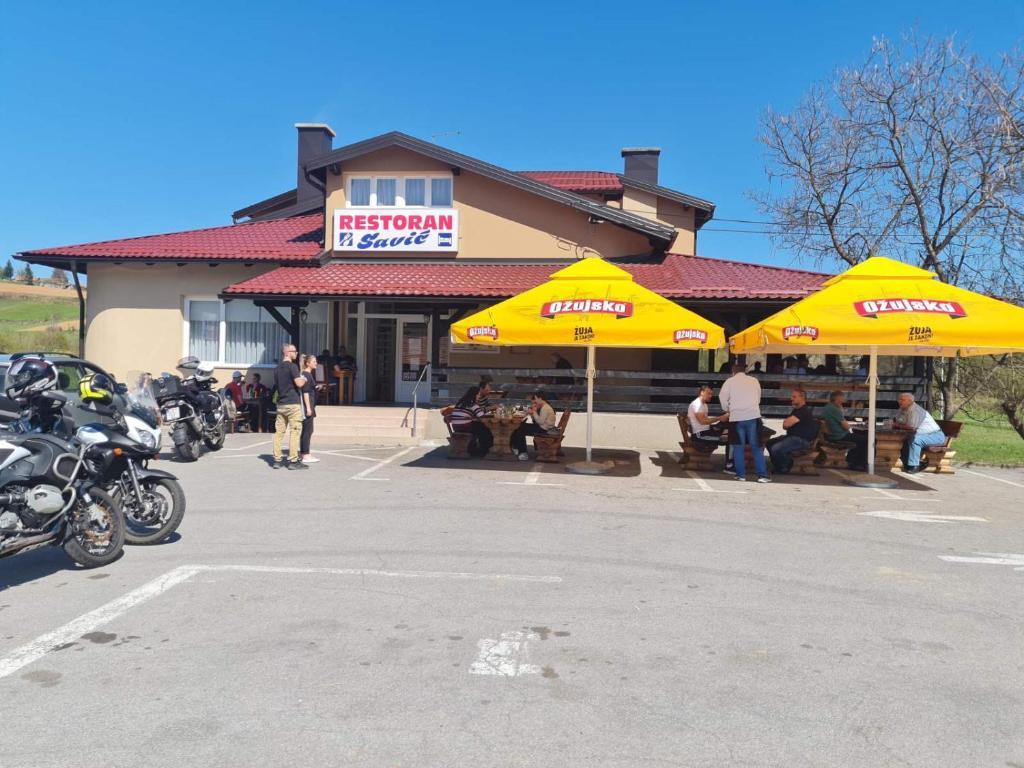 Restaurace v ubytování Restoran i sobe Savić