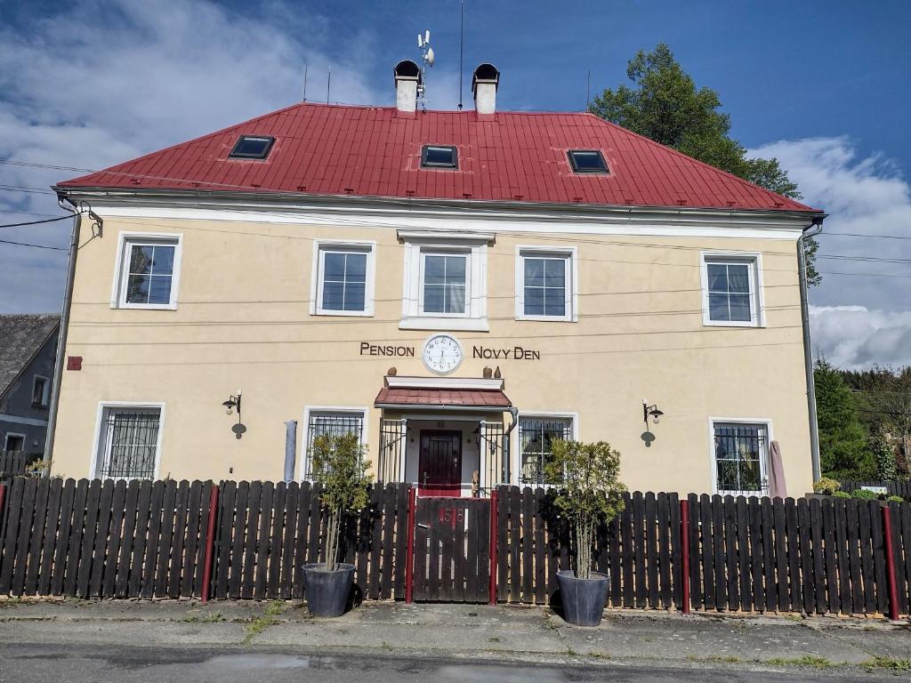 Budova, kde se apartmán nachází