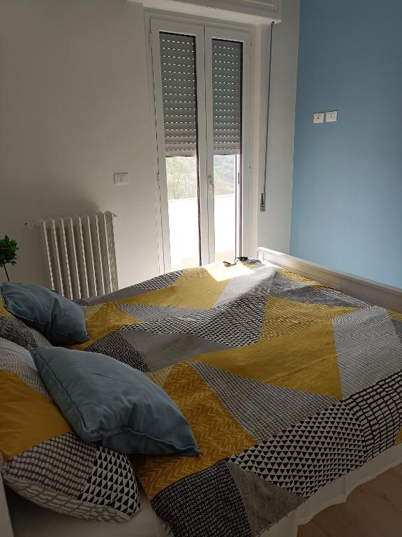Postel nebo postele na pokoji v ubytování Villa SAlice piano Terra