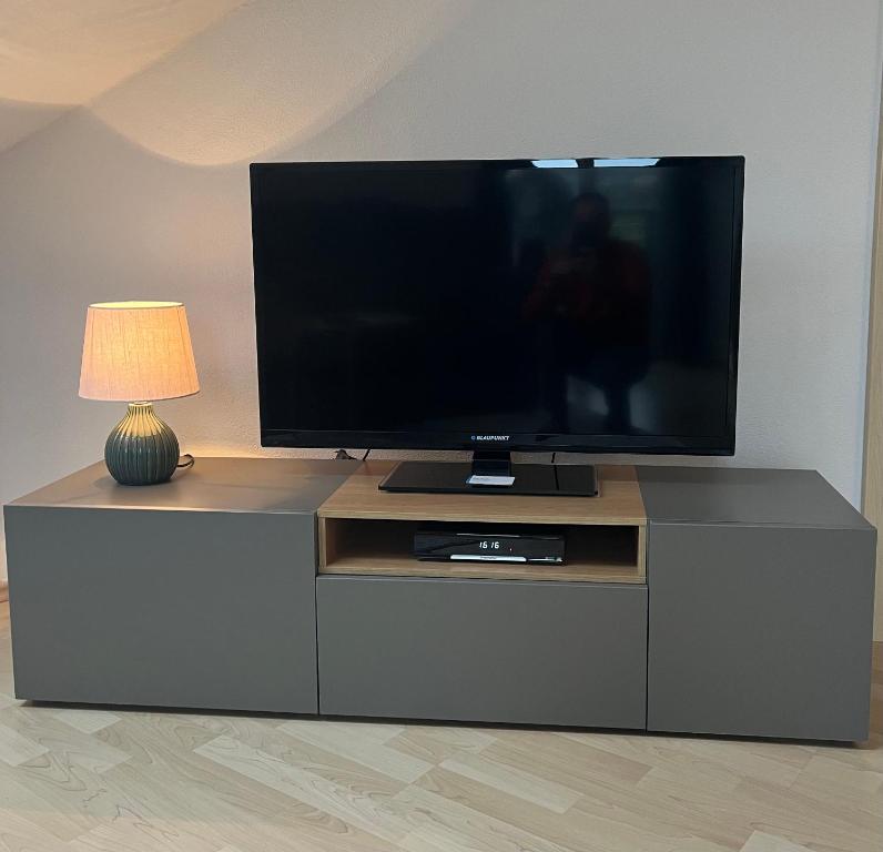 TV a/nebo společenská místnost v ubytování Das Bergl