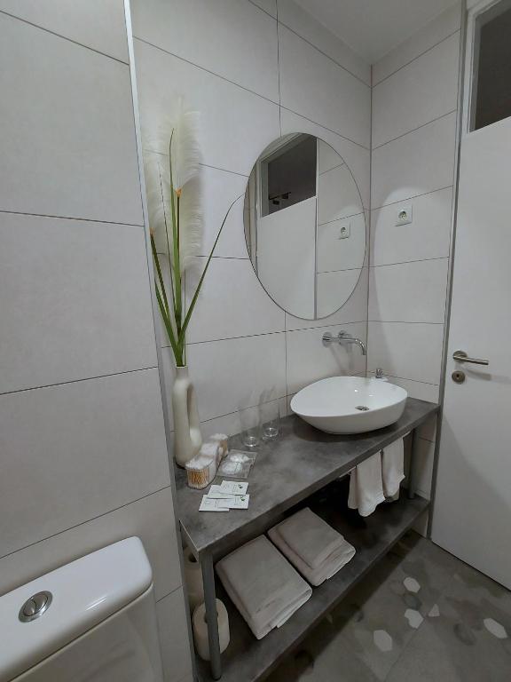 Koupelna v ubytování Apartment 4Leafe - Self check-in