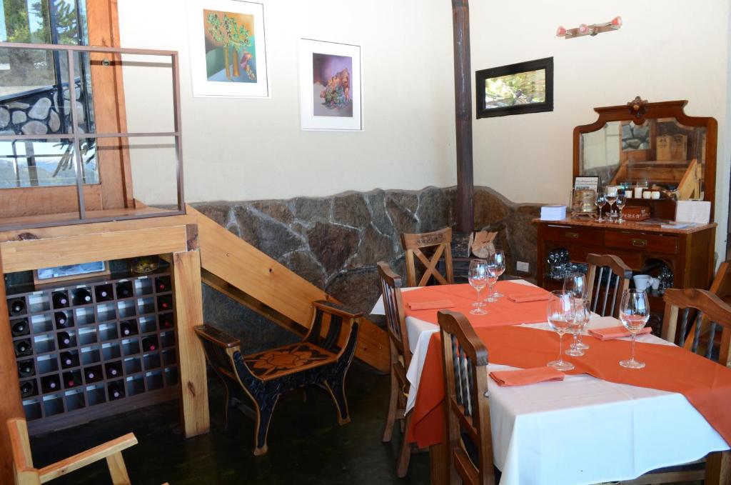 Posezení v ubytování Apart Hotel La Busqueda
