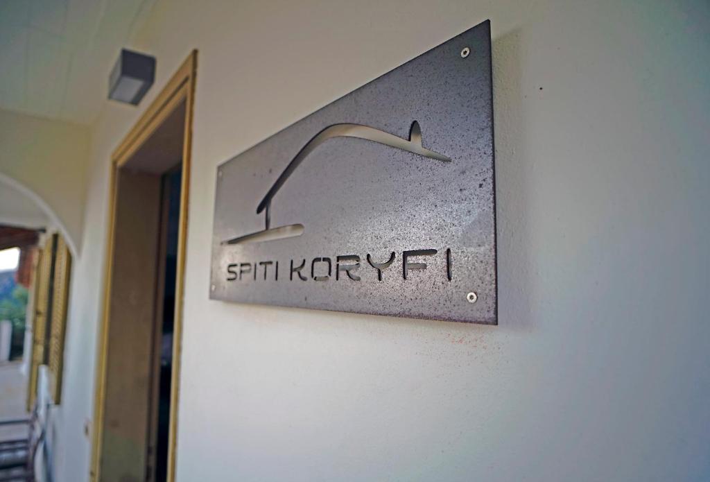 Certifikát, ocenenie alebo iný dokument vystavený v ubytovaní Spiti Koryfi