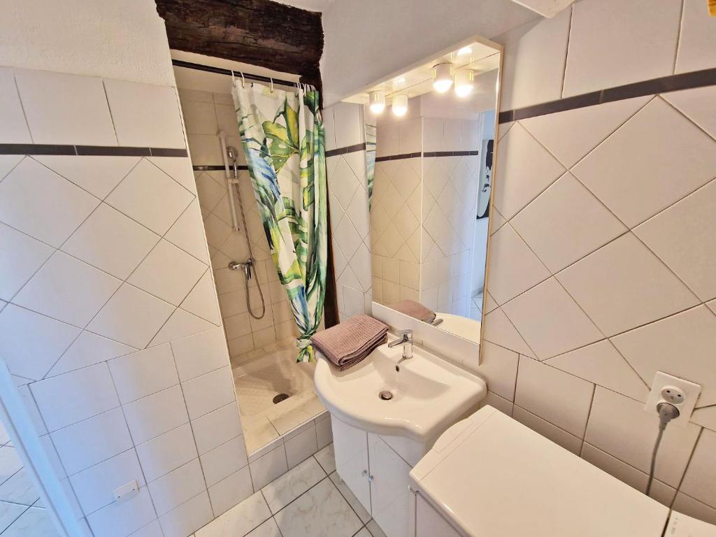 Kúpeľňa v ubytovaní GregBnb - T2 Design 30m2 - Ouest