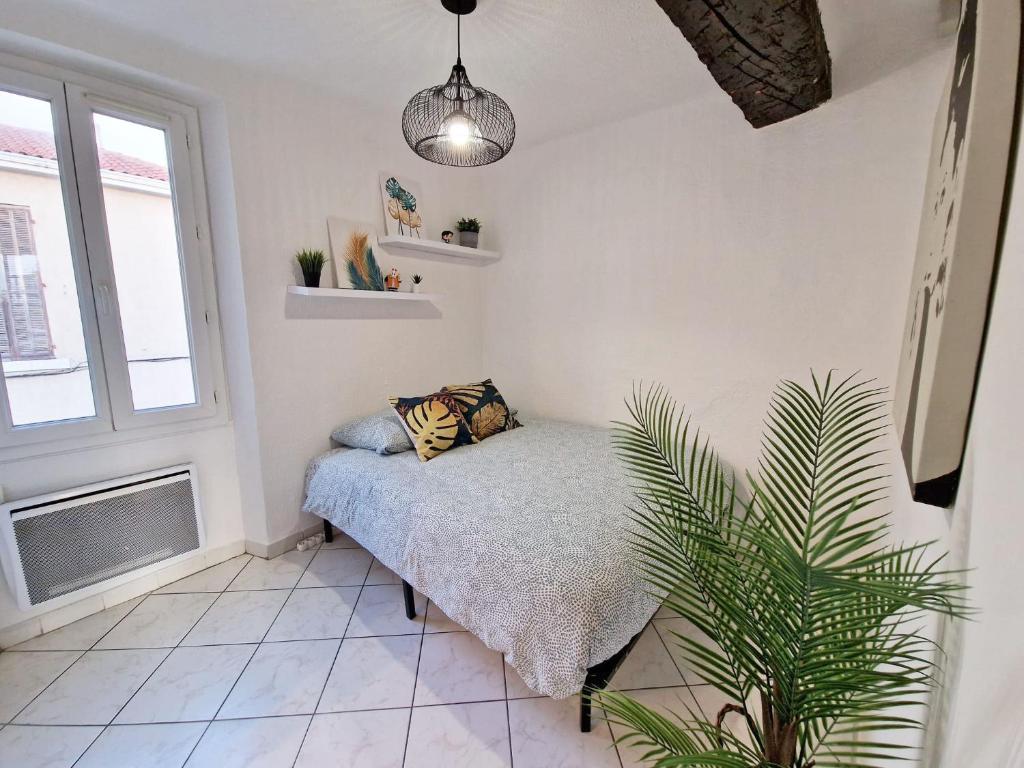 Posteľ alebo postele v izbe v ubytovaní GregBnb - T2 Design 30m2 - Ouest