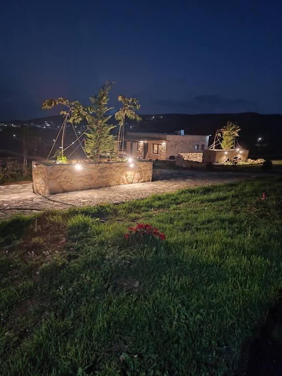 A garden outside Alagni Cretan Resort
