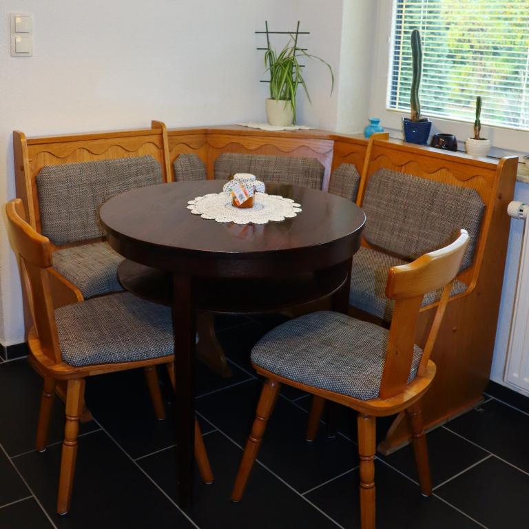 Posezení v ubytování Ferienwohnung - a Auszeit