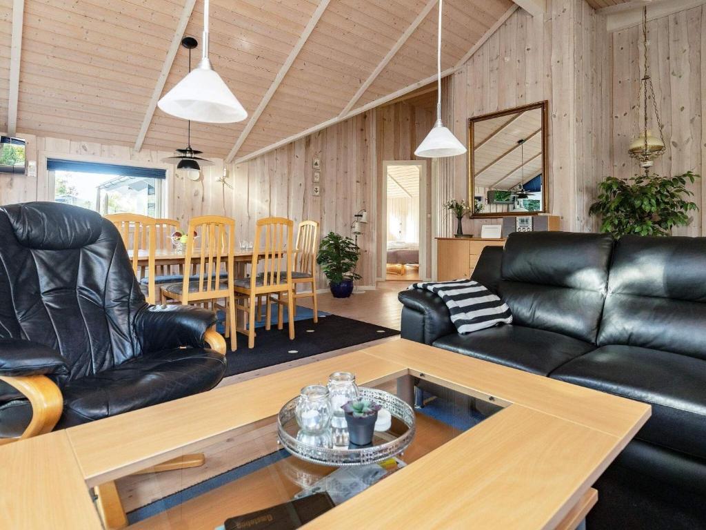 Posezení v ubytování Holiday Home Marionsvej