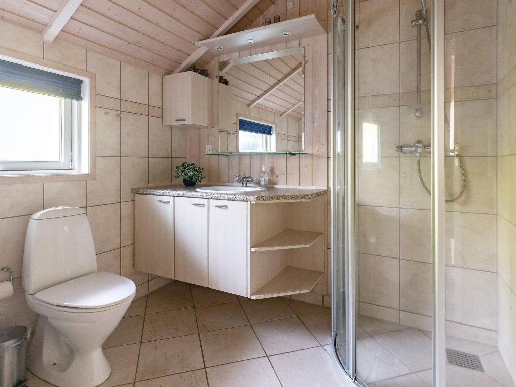 Koupelna v ubytování Holiday Home Marionsvej