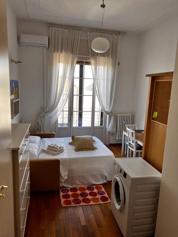 A bed or beds in a room at Abbrescia 50