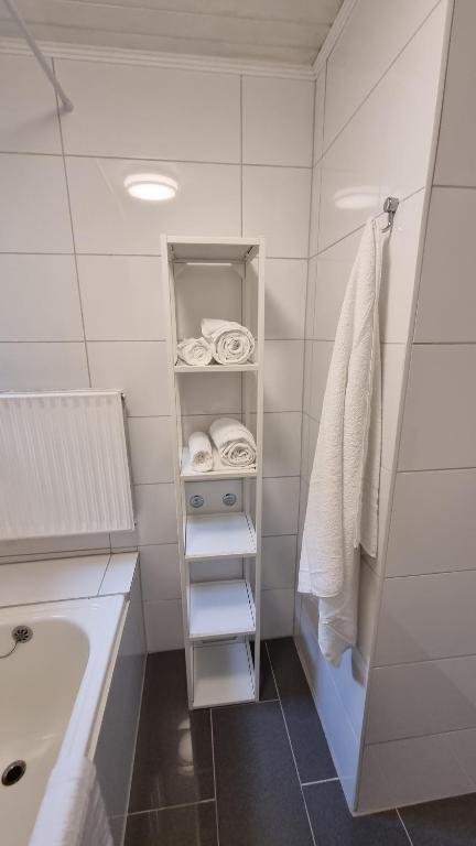 Koupelna v ubytování Germanus Ferienwohnung