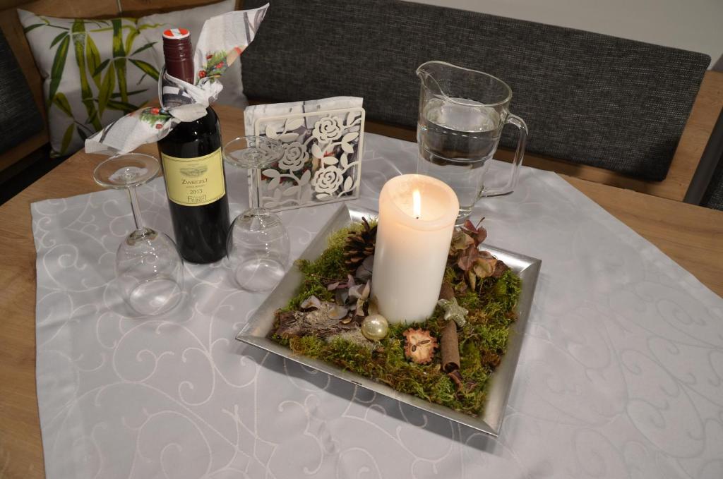 Nápoje v ubytování Ferienhaus Christine