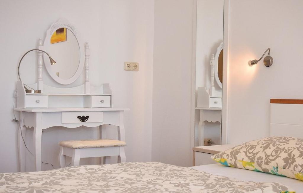 Postel nebo postele na pokoji v ubytování Villa Anči