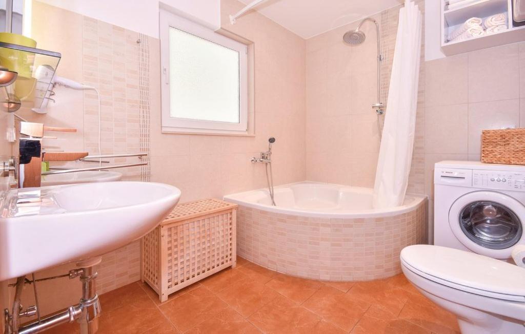 Koupelna v ubytování Villa Anči