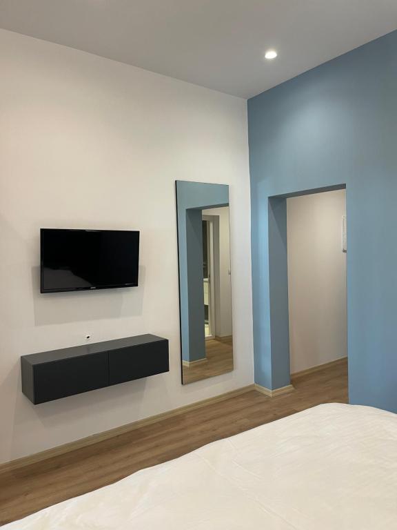 TV a/nebo společenská místnost v ubytování Ladi Rooms