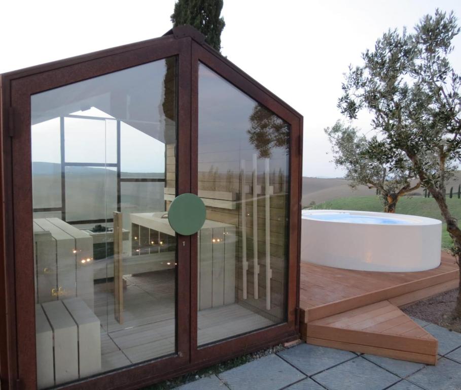 Balkon lub taras w obiekcie San Giovanni In Poggio