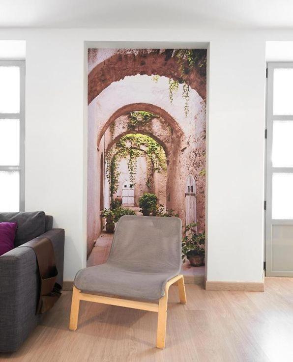 A seating area at Apartamento ideal para familias en Granada