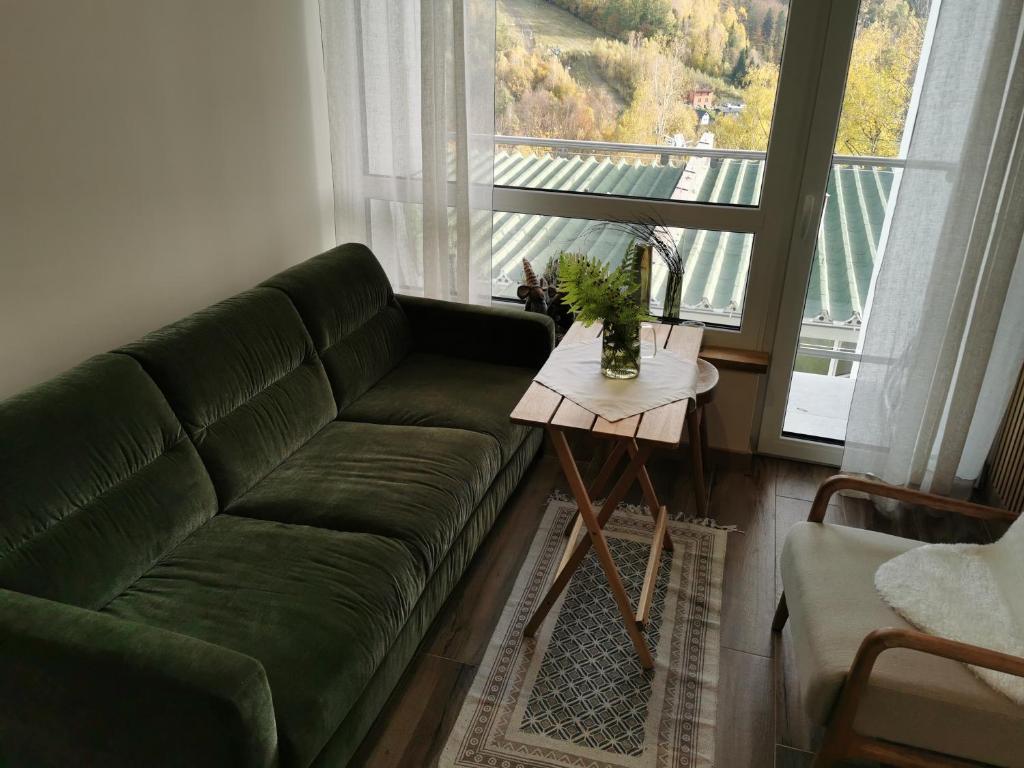 Posedenie v ubytovaní HEARTH HILL VIEW APARTMENT