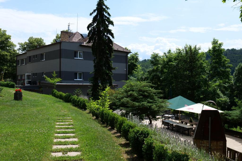Zahrada ubytování Penzion Harmony Javorník