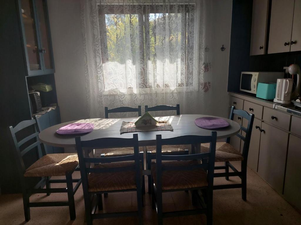 Kuchyň nebo kuchyňský kout v ubytování Veranda