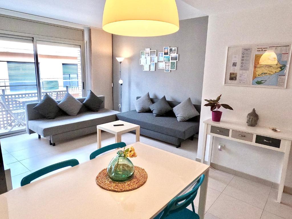 Posedenie v ubytovaní Duplex RIO EBRO