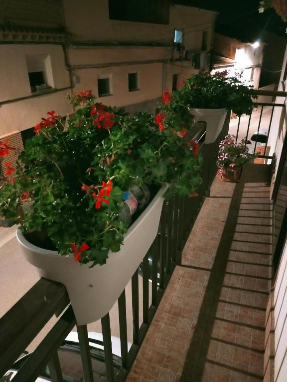 Balkón nebo terasa v ubytování Apartamento turístico en Monteagudo
