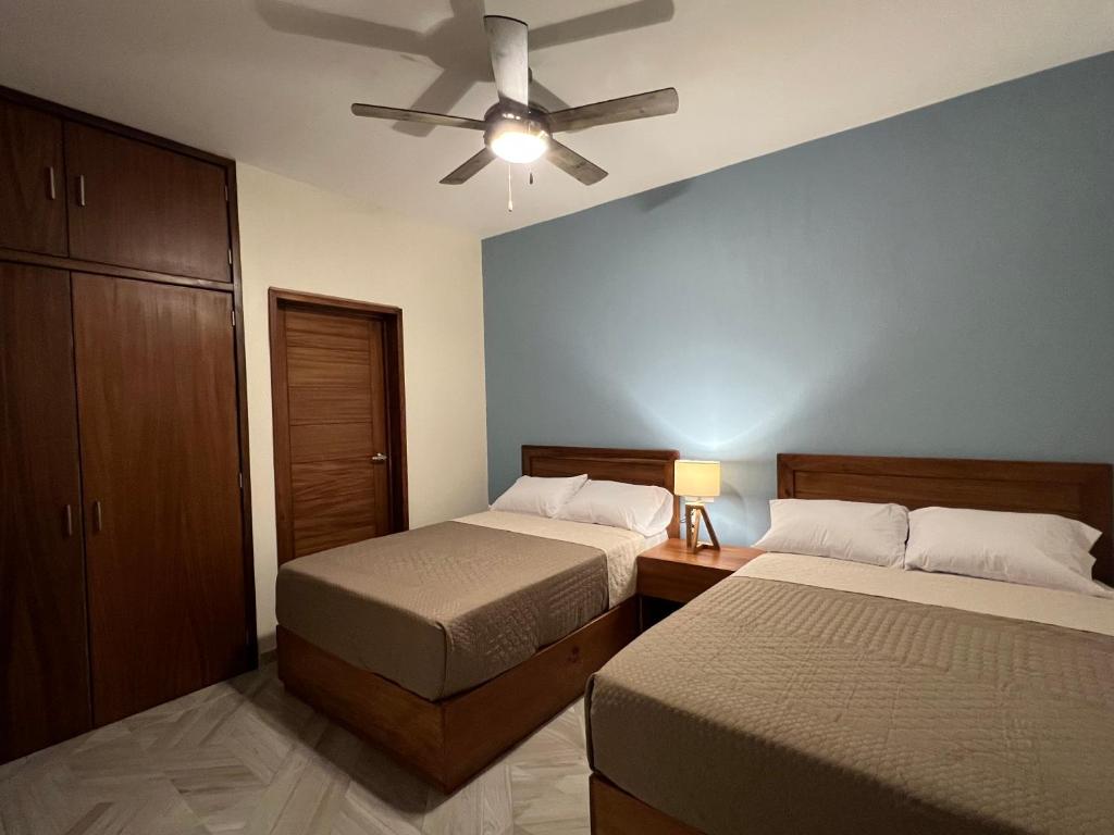 Postel nebo postele na pokoji v ubytování Casona 1530