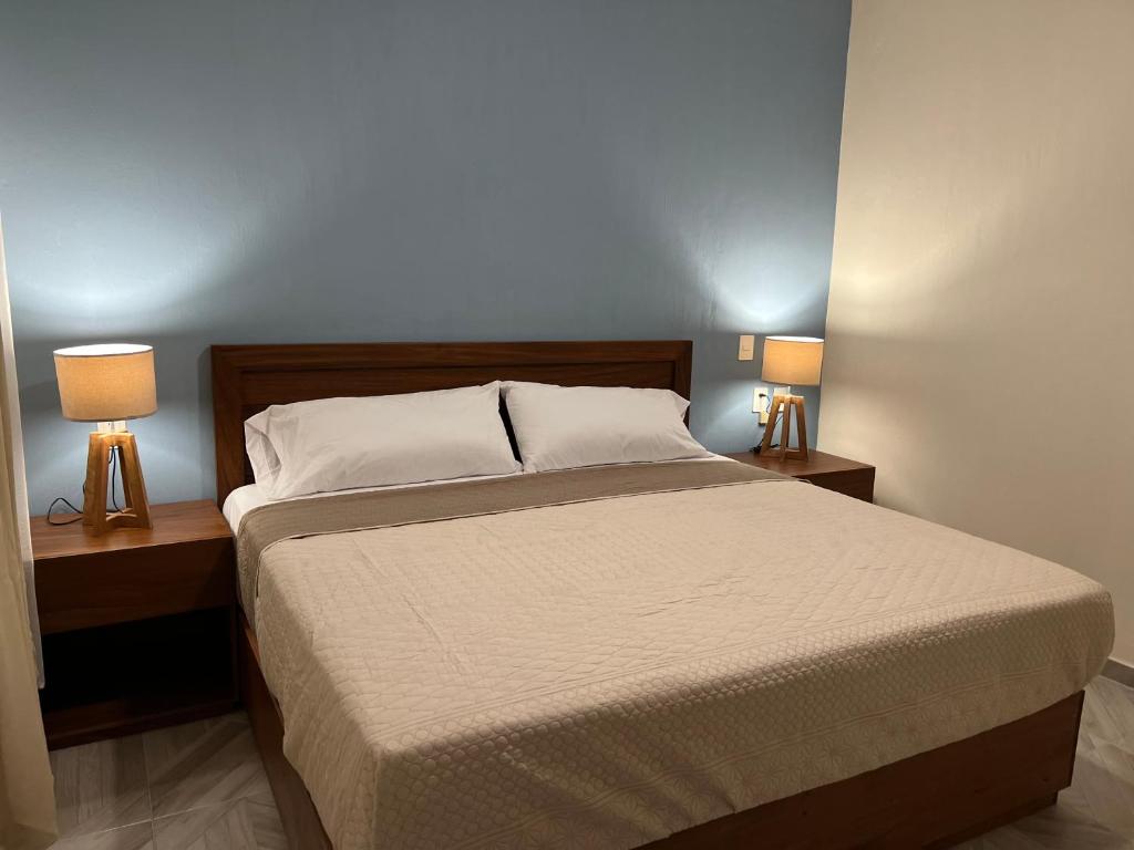 Postel nebo postele na pokoji v ubytování Casona 1530