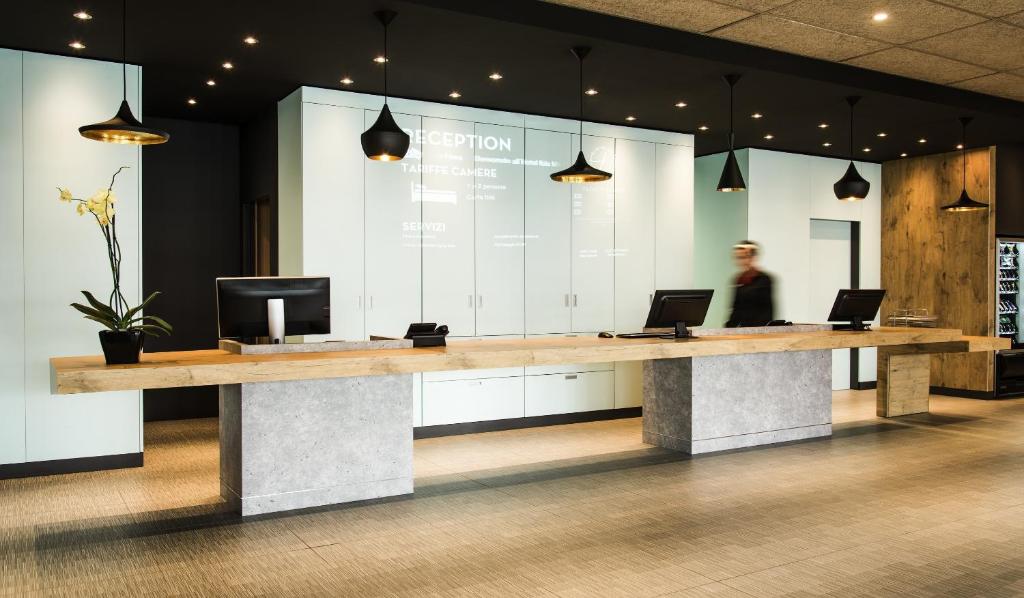 Vstupní hala nebo recepce v ubytování Ibis Milano Fiera