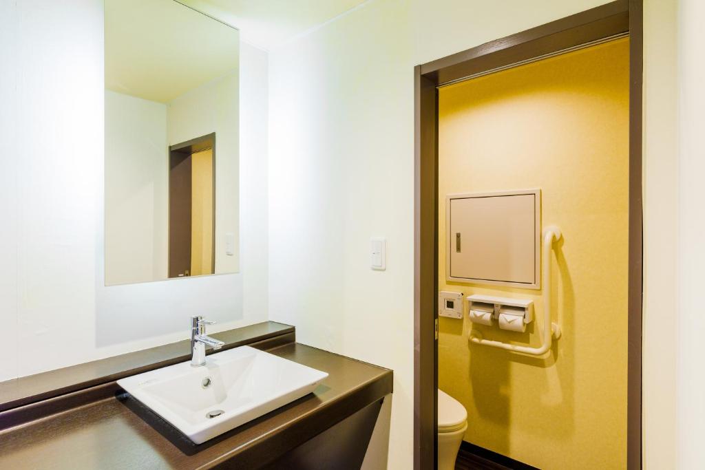 Koupelna v ubytování KAMENOI HOTEL Nagatoro Yorii