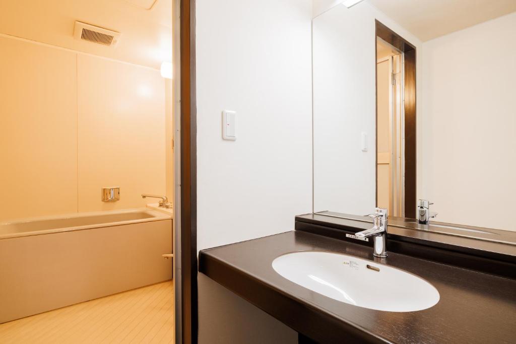 Koupelna v ubytování KAMENOI HOTEL Nagatoro Yorii
