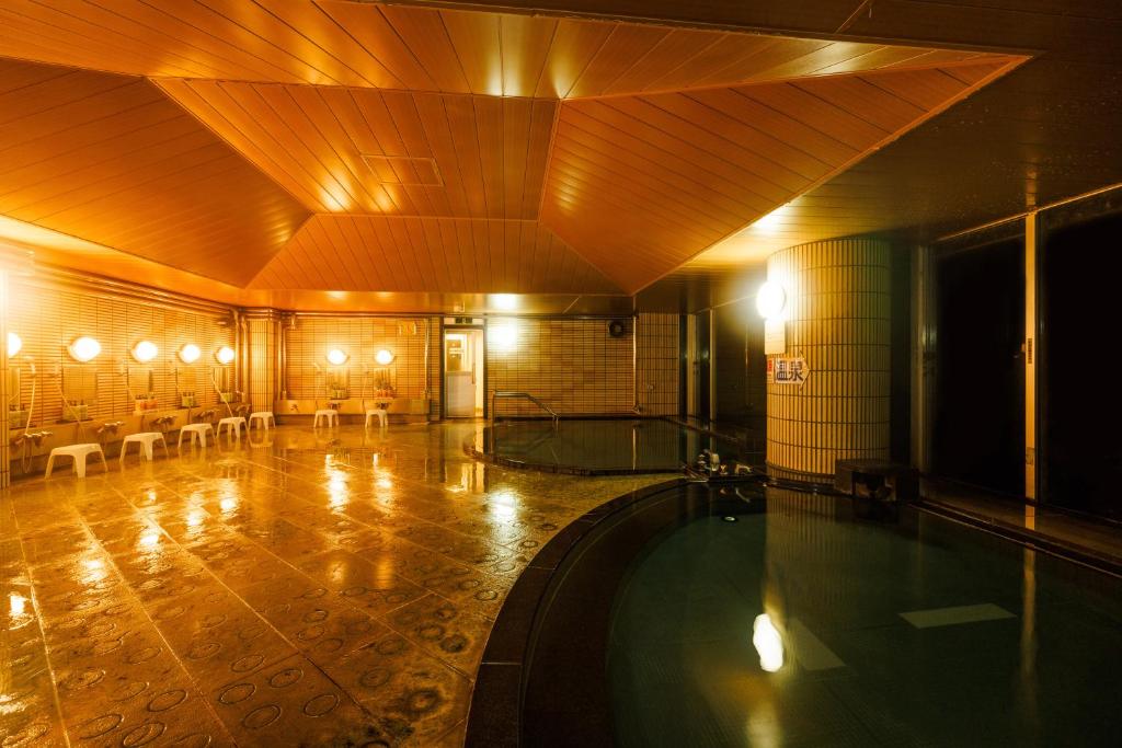 Bazén v ubytování KAMENOI HOTEL Nagatoro Yorii nebo v jeho okolí