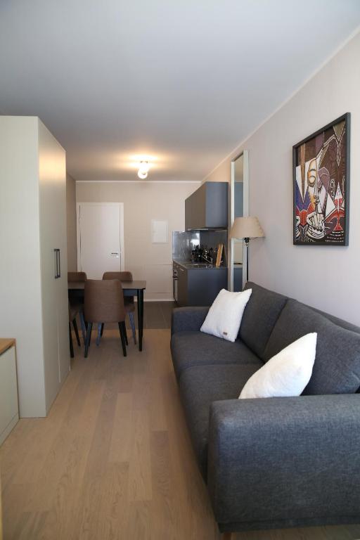 Kuchyň nebo kuchyňský kout v ubytování Lamira - Serviced Apartments