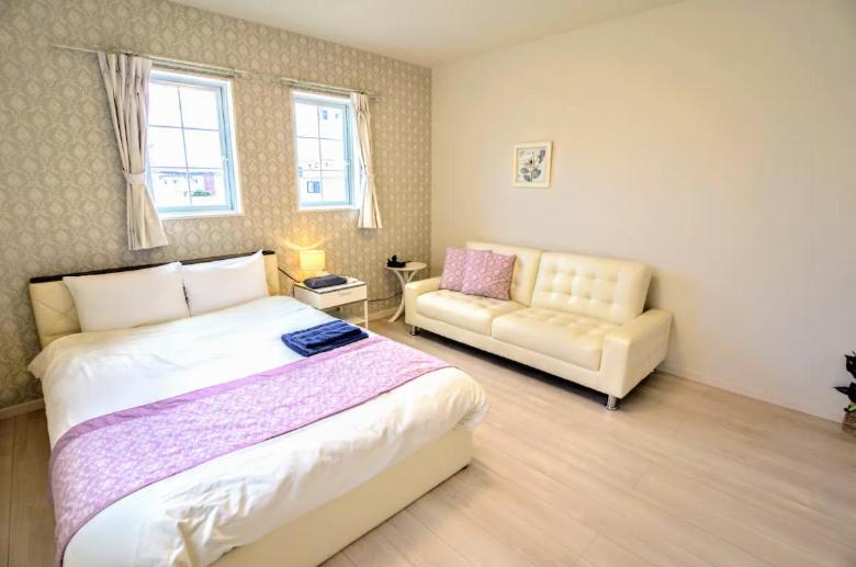 Postel nebo postele na pokoji v ubytování French House