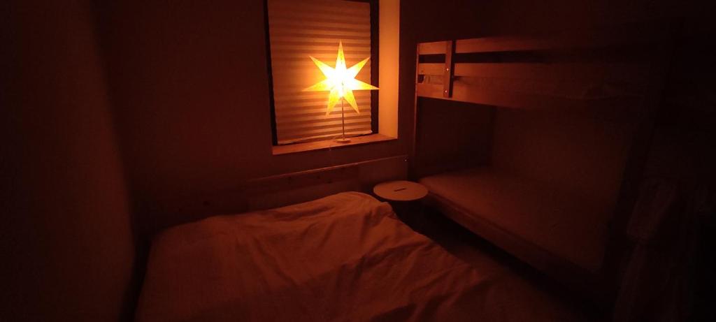 Postel nebo postele na pokoji v ubytování Marina apartment