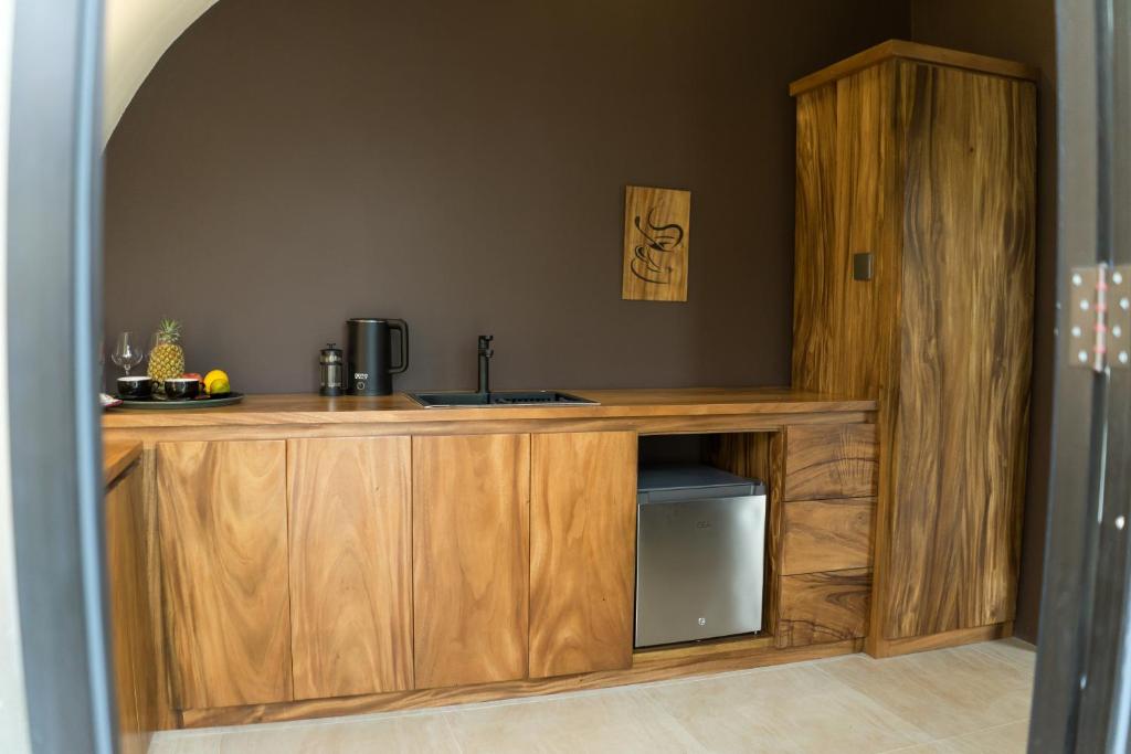 Nhà bếp/bếp nhỏ tại Lucca Resort & Residence