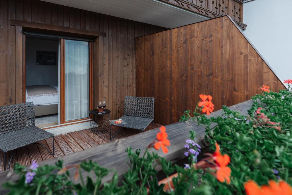 Zahrada ubytování Boutique Hotel Panorama