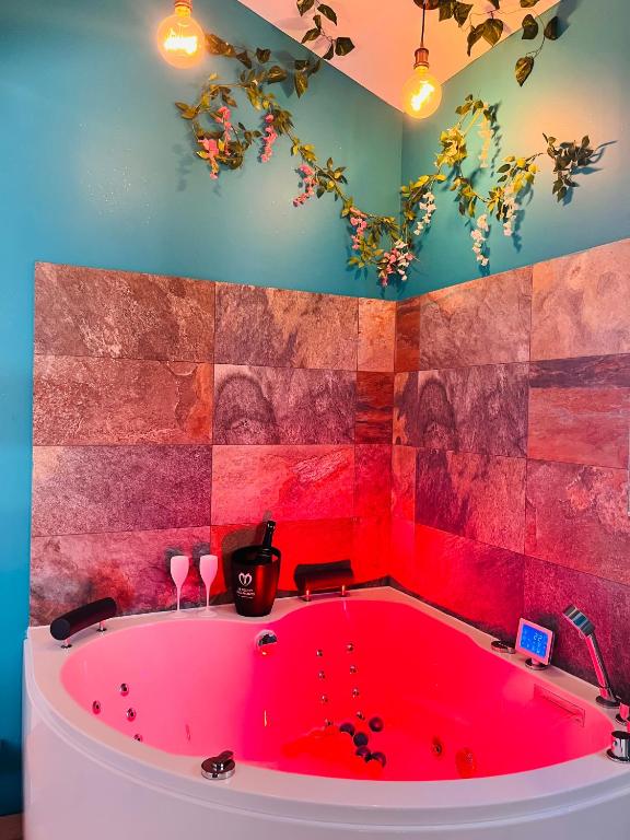 Fotografie z fotogalerie ubytování Mb Room - Appartement jacuzzi 4 étoiles Merveille v destinaci Puget-sur Argens