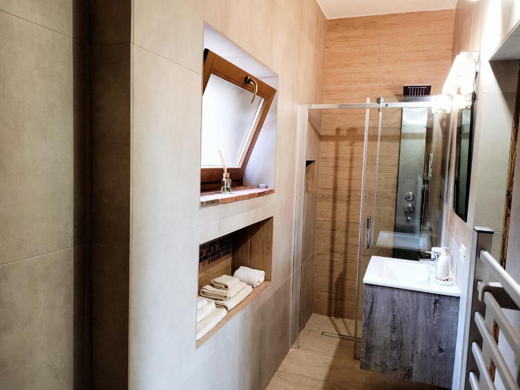 Kúpeľňa v ubytovaní Agriturismo Poggio la Lodola