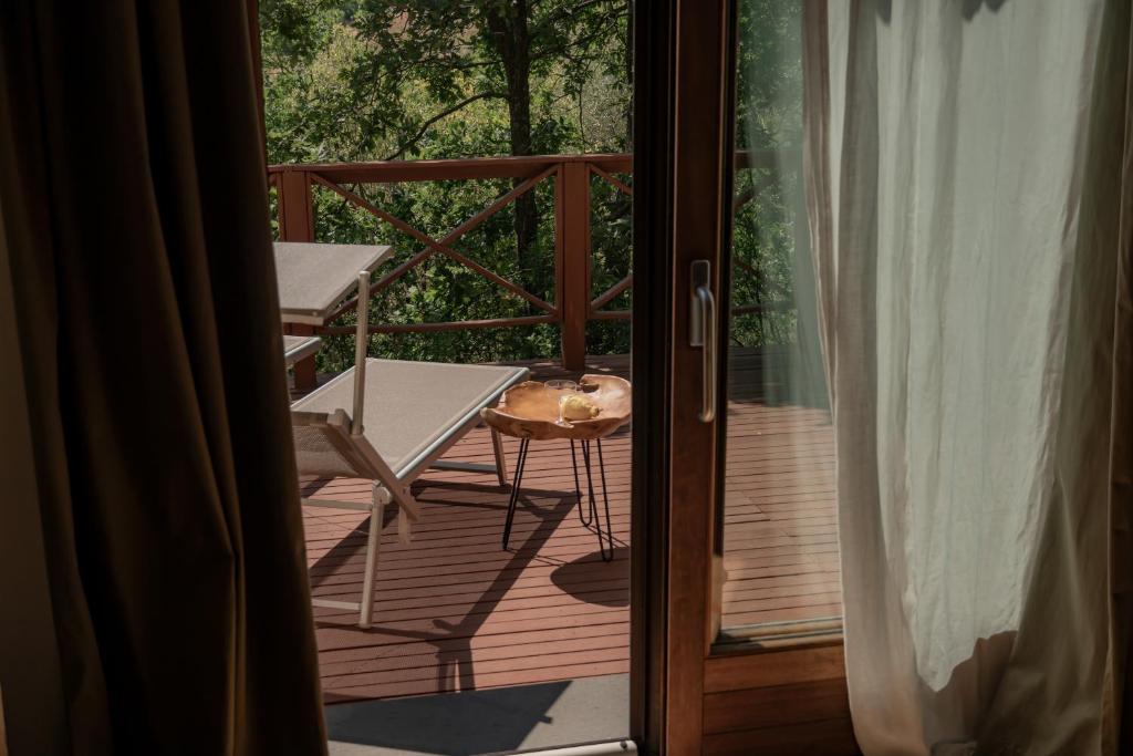 Balkon lub taras w obiekcie il cannito