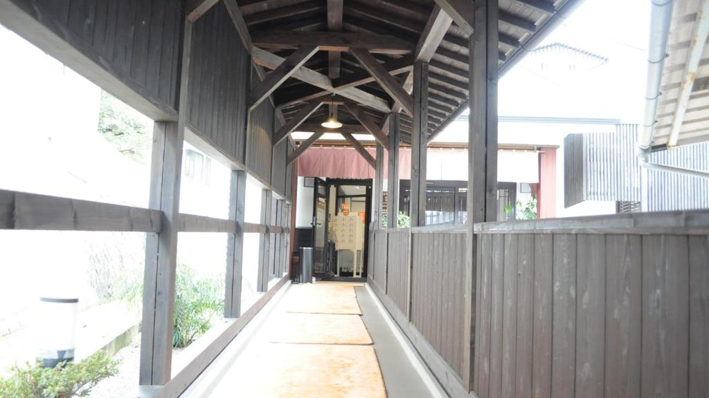 Budova, kde se ryokan nachází