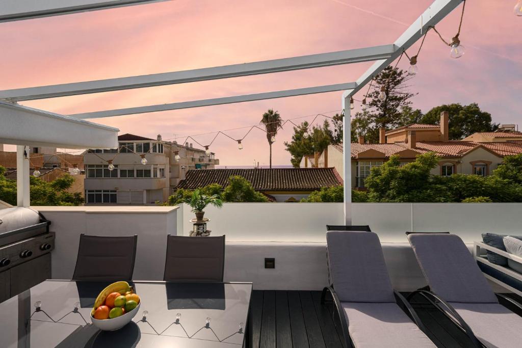 Balkón alebo terasa v ubytovaní Carmen Beach House in Malaga by Solaga Holiday Homes