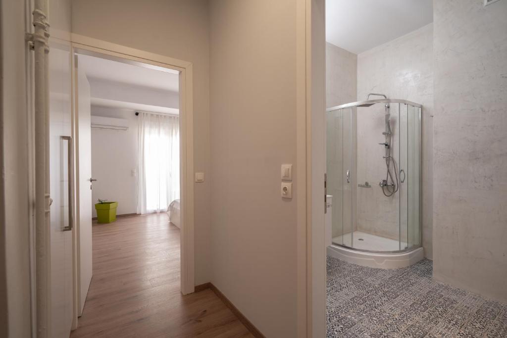 Łazienka w obiekcie Exclusive apartment in the heart of Athens