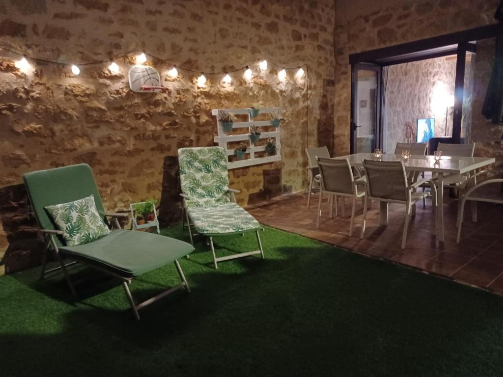 Posezení v ubytování El Corral de Avelina