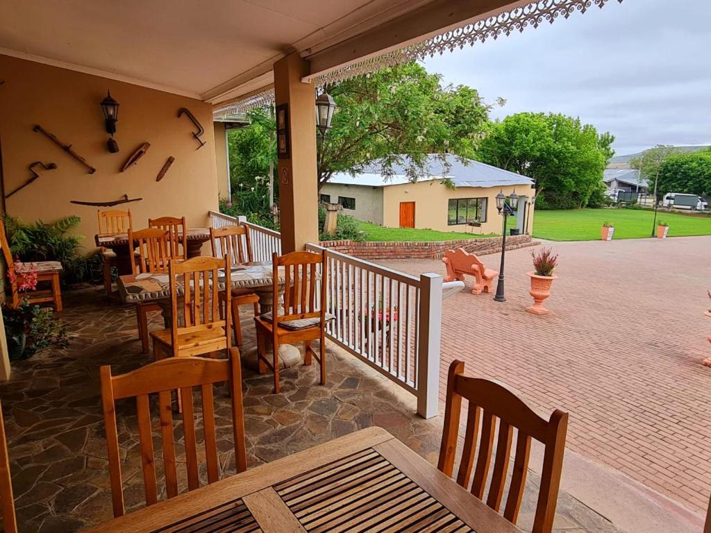 Balkón nebo terasa v ubytování Resthaven Guesthouse