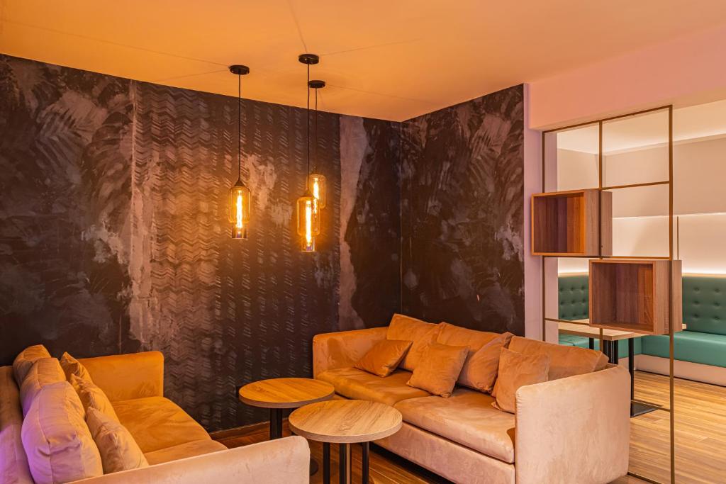 Posezení v ubytování Avar Hotel