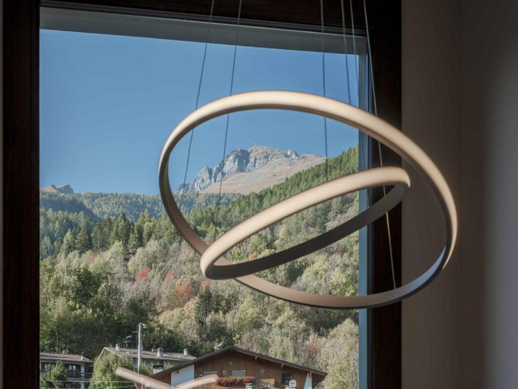 Nespecifikovaný výhled na hory nebo výhled na hory při pohledu z hotelu