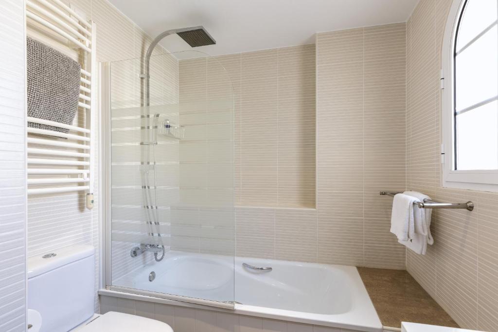 Koupelna v ubytování La Isla Penthouse