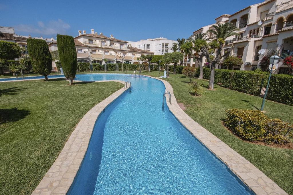 Bazén v ubytování La Isla Penthouse nebo v jeho okolí