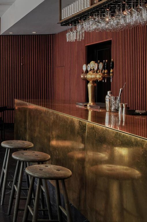 Lounge nebo bar v ubytování Hotel Danmark